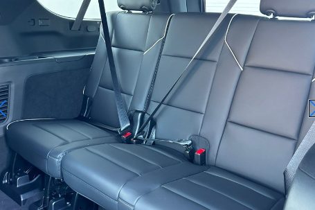 Quiet leather cabin